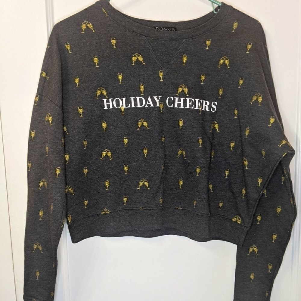 Fifth sun Holiday Cheers sweatshirt